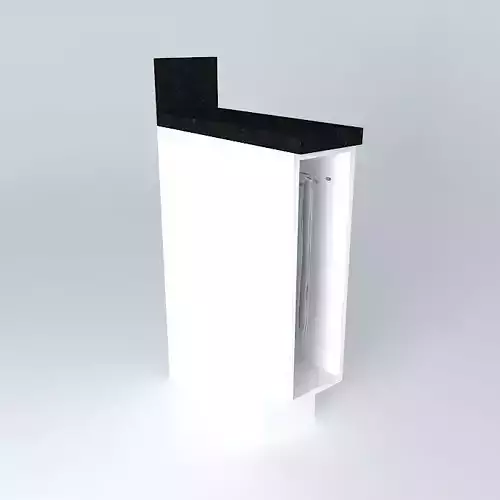 Module door dishcloth Free 3D model