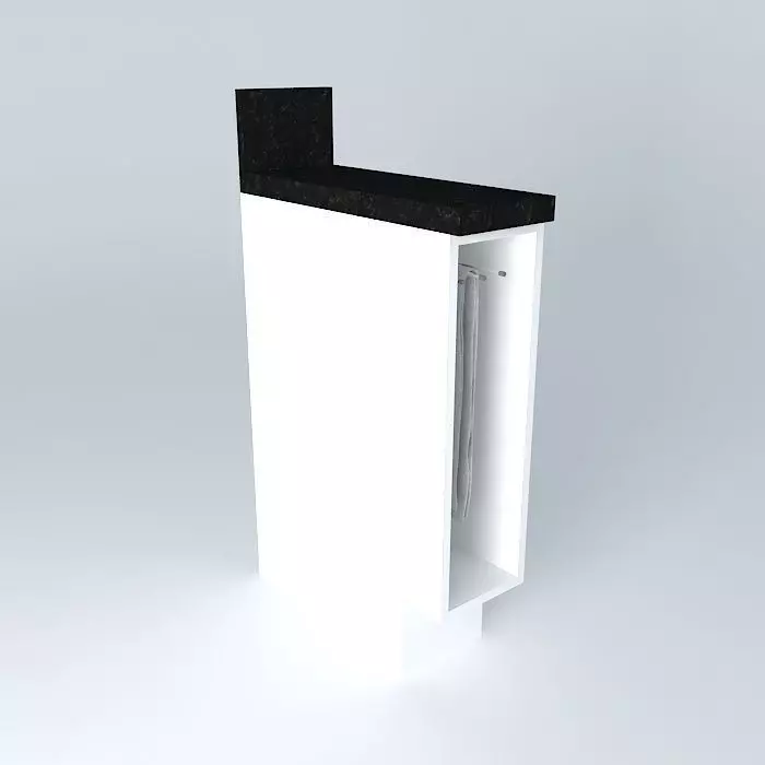 Module door dishcloth Free 3D model_0