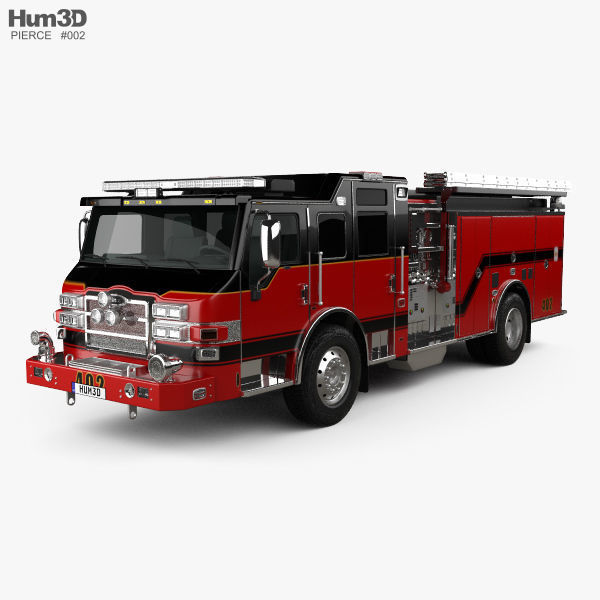 Pierce E402 Pumper Fire Truck 2014