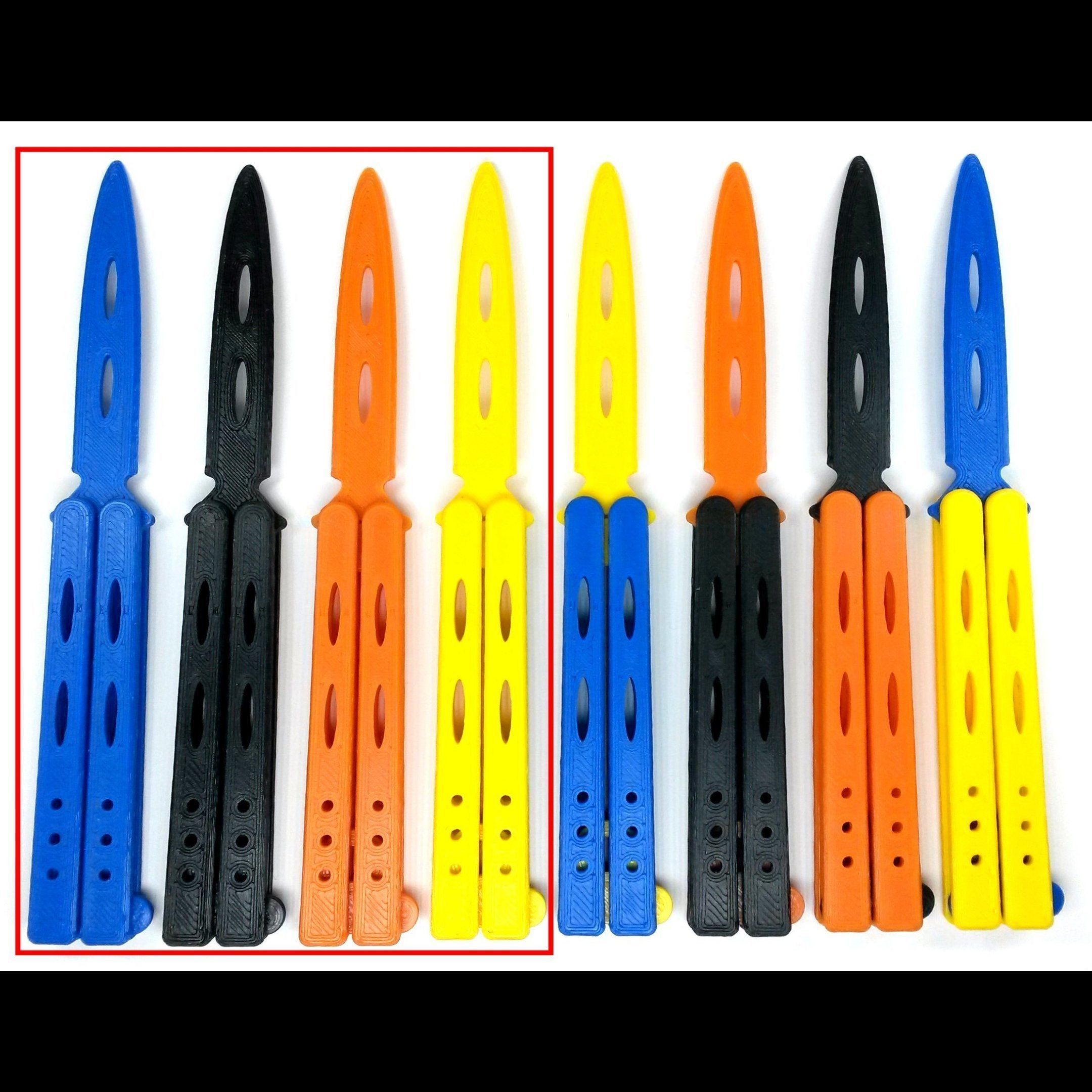 PENDANT - MINI Butterfly Knife - ONE COLOR 3D print model_4