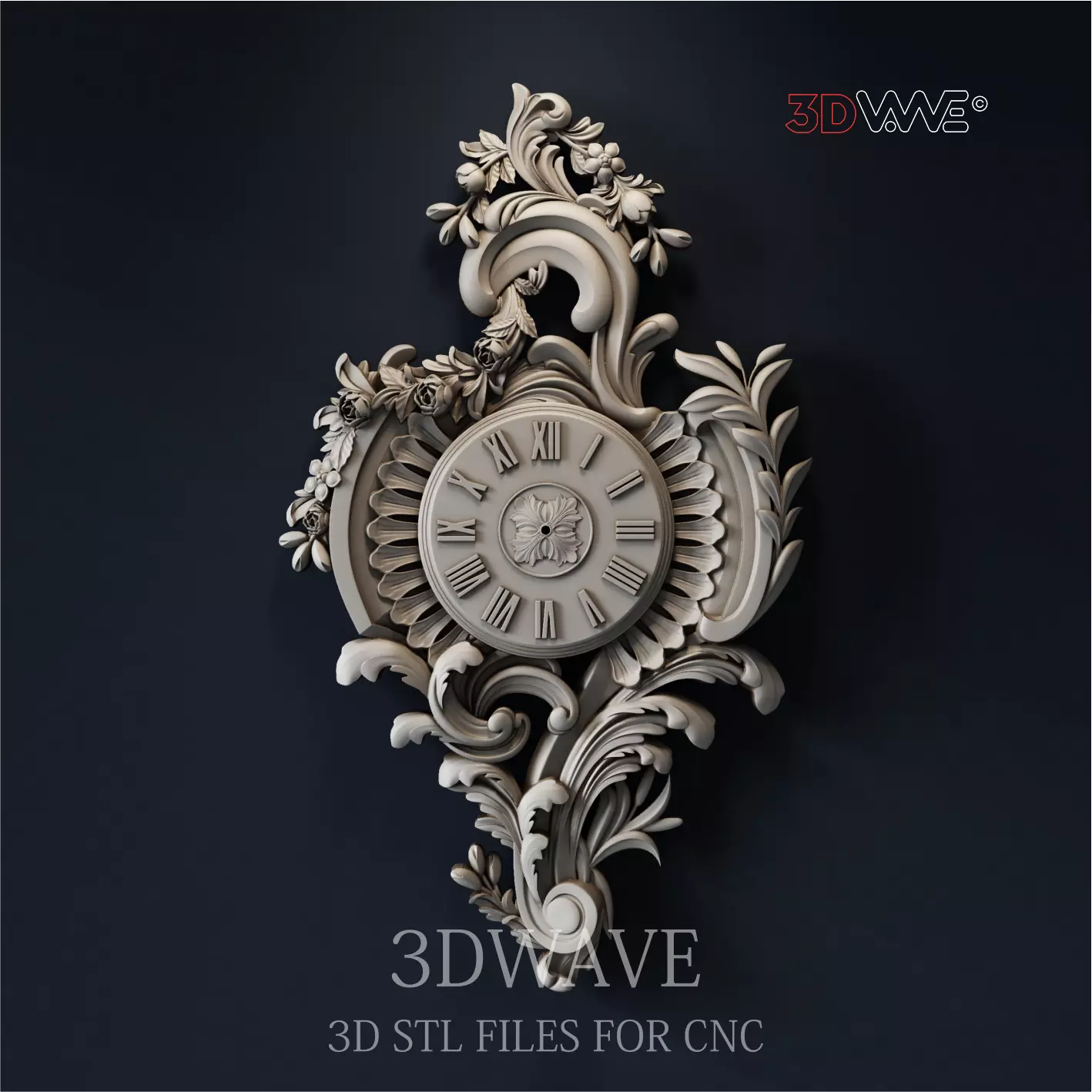 WALL CLOCK 3D model_0