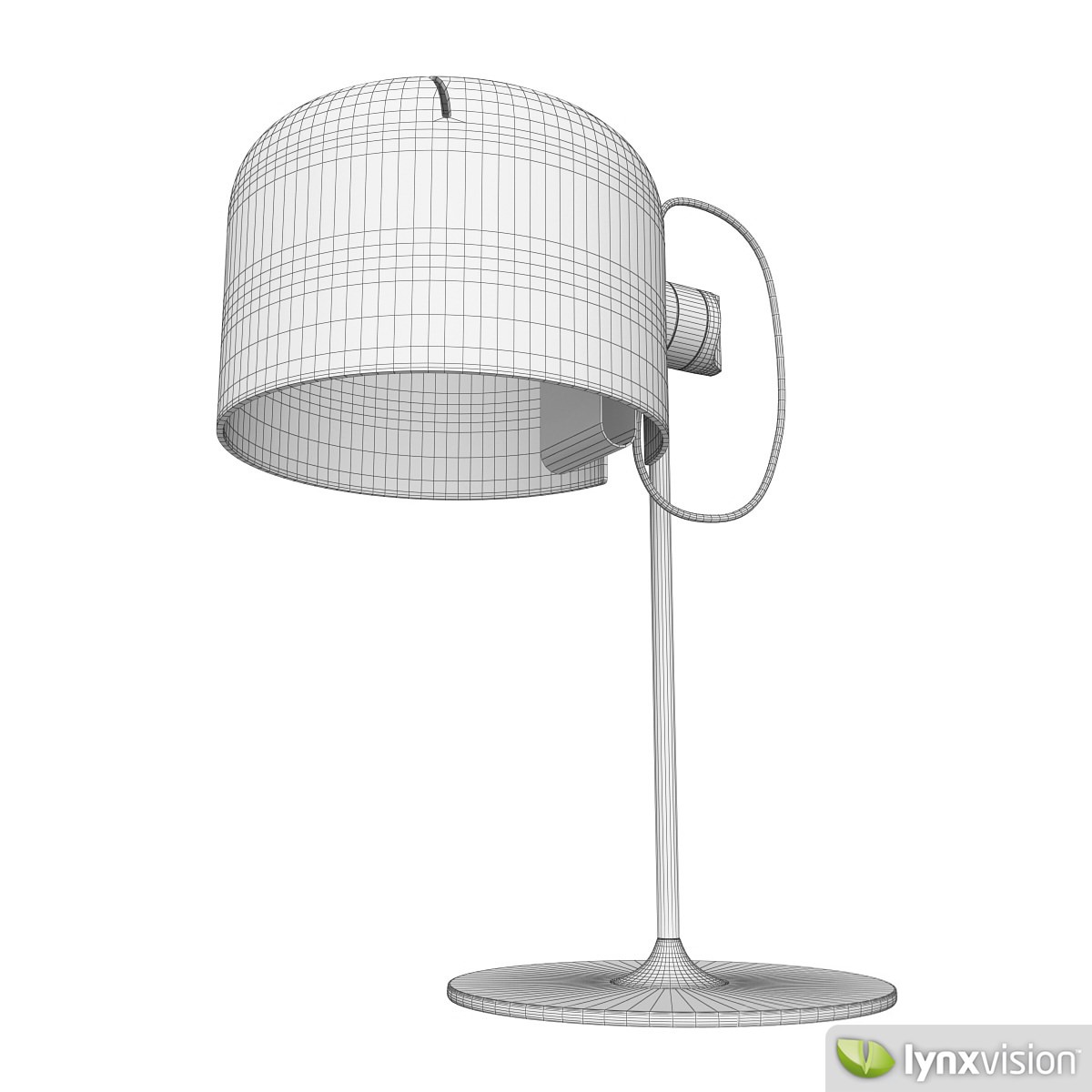 Coup Table Lamp 3D model_3