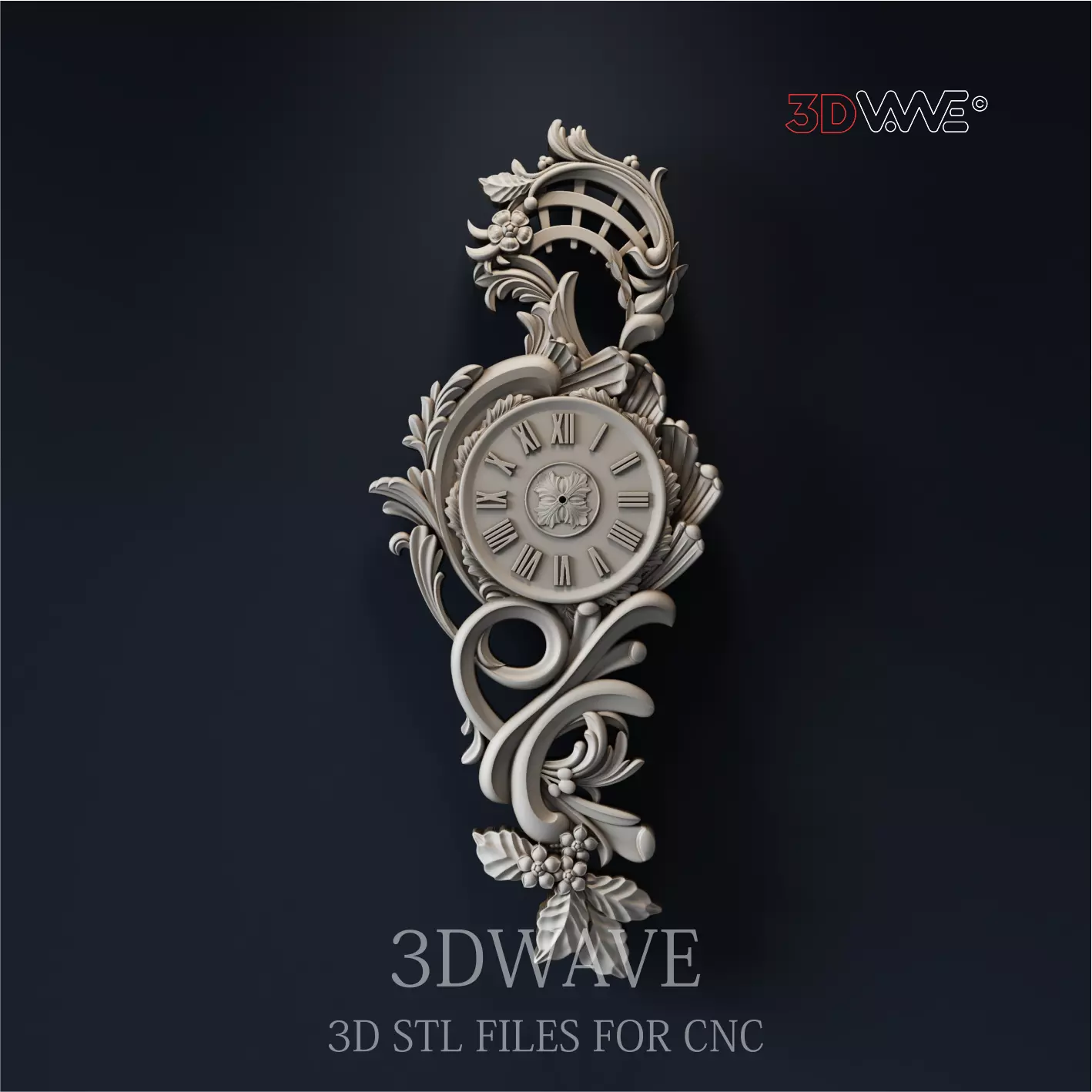 WALL CLOCK 3D model_0