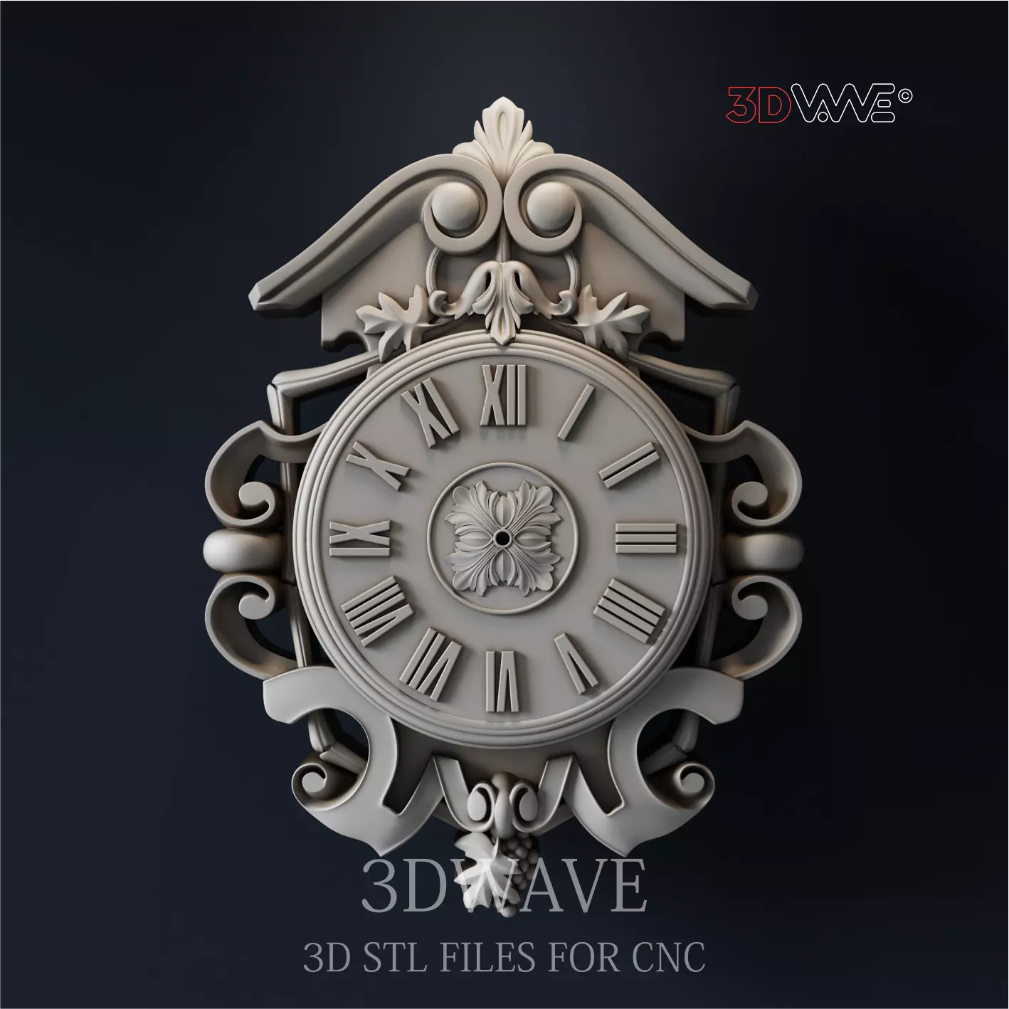 WALL CLOCK 3D model_0