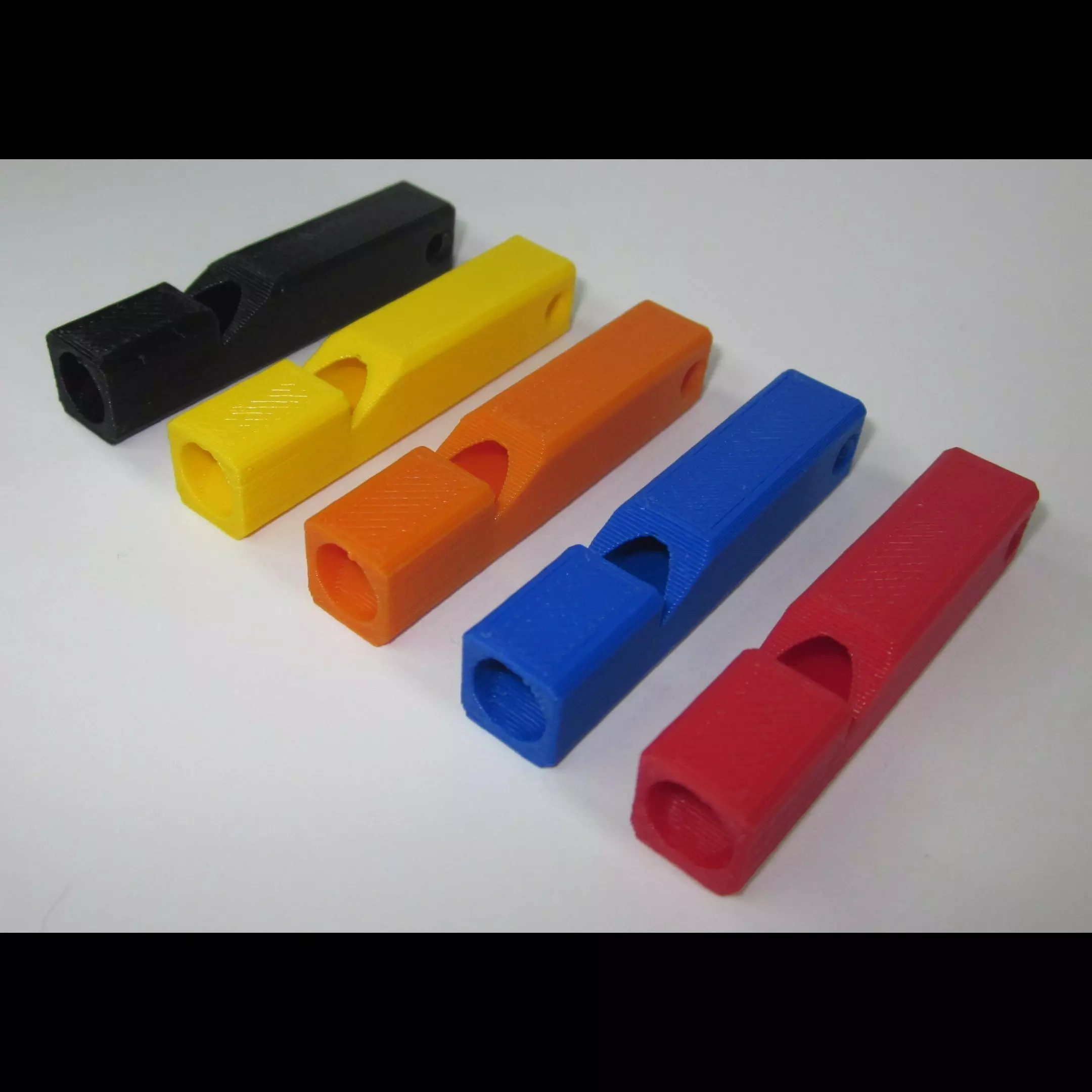 Emergency Whistle - SINGLE 3D print model_0