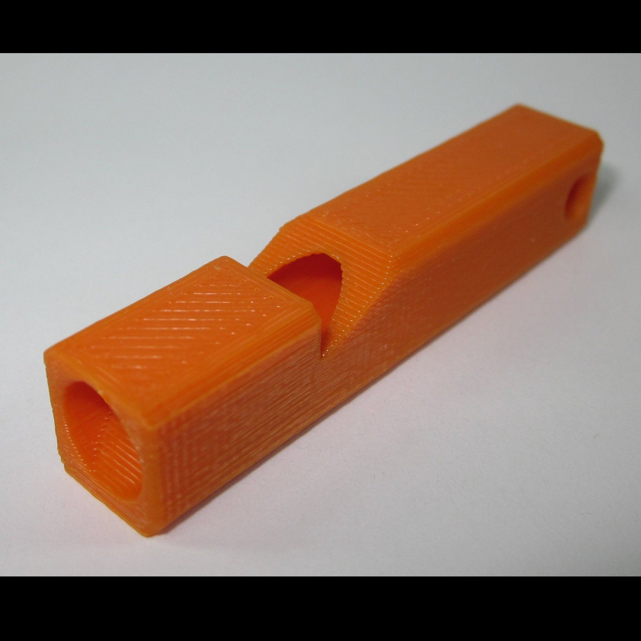 Emergency Whistle - SINGLE 3D print model_1