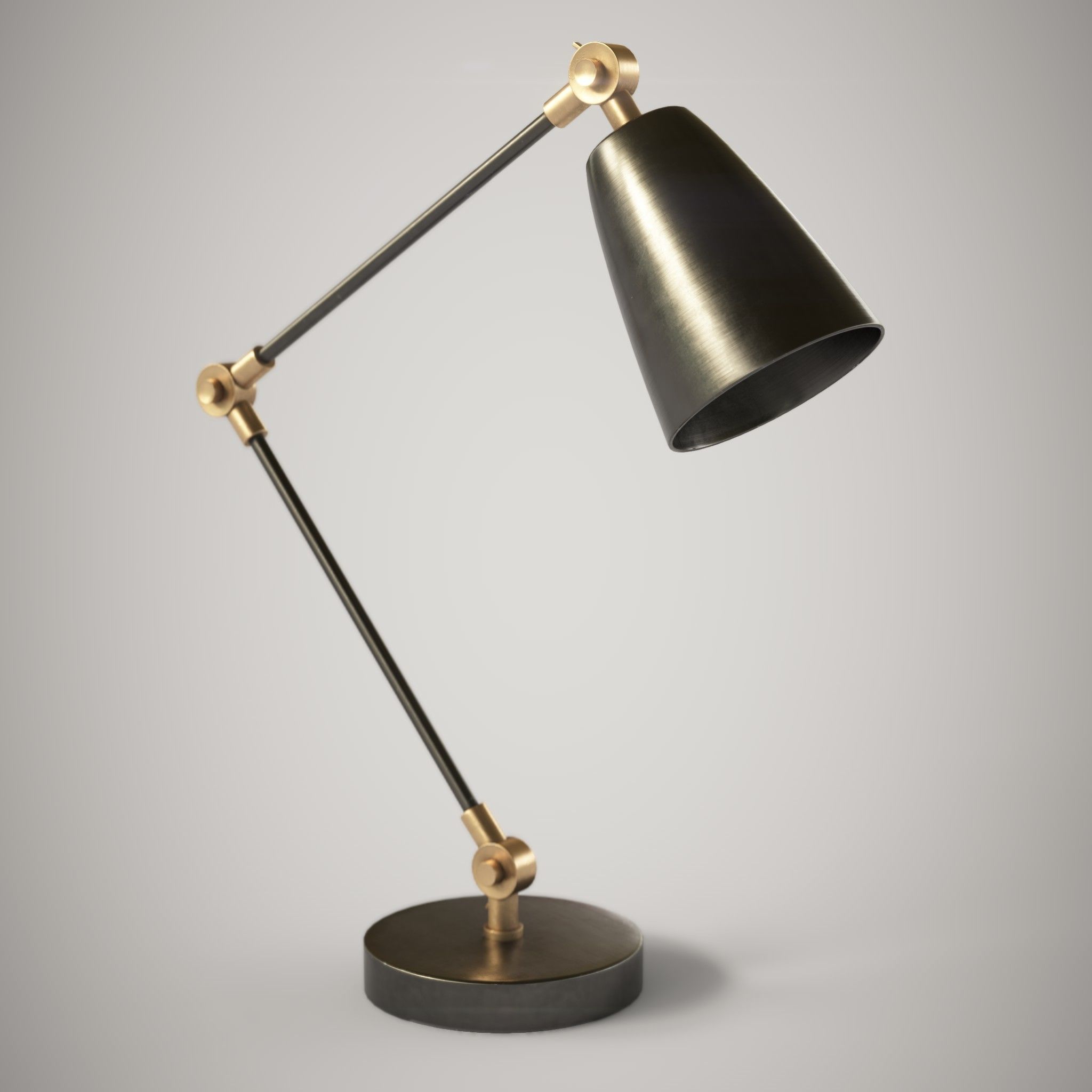 Lamp Tabletop Low-poly 3D model_4