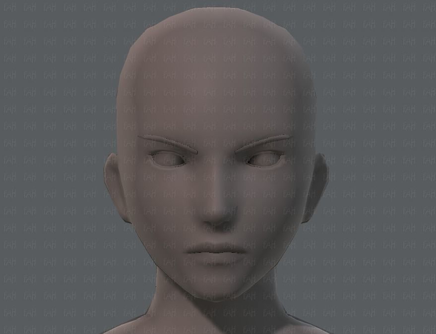 Base ManV04 and Base WomanV11 3D Model Collection_54