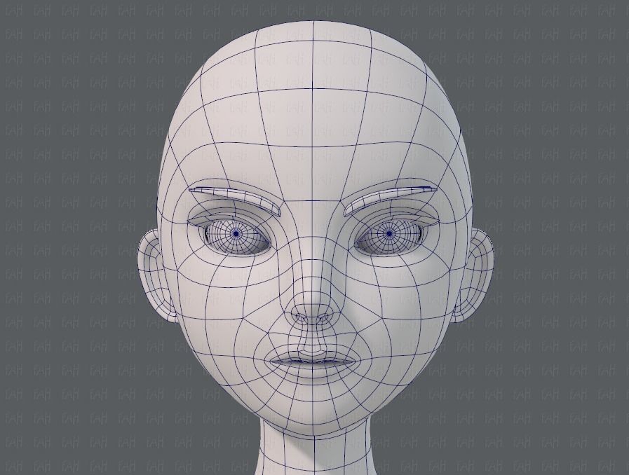 Base ManV04 and Base WomanV11 3D Model Collection_99