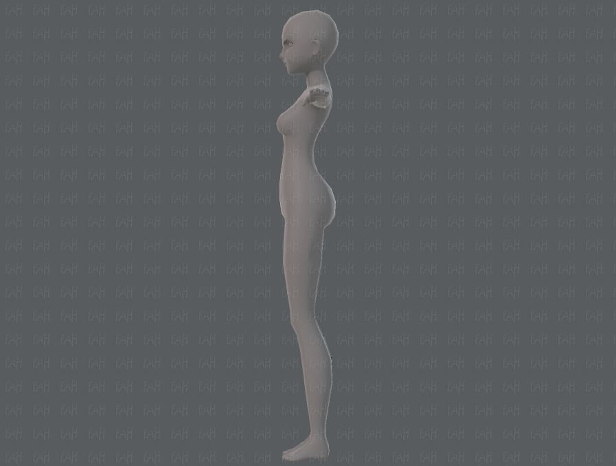 Base ManV04 and Base WomanV11 3D Model Collection_72