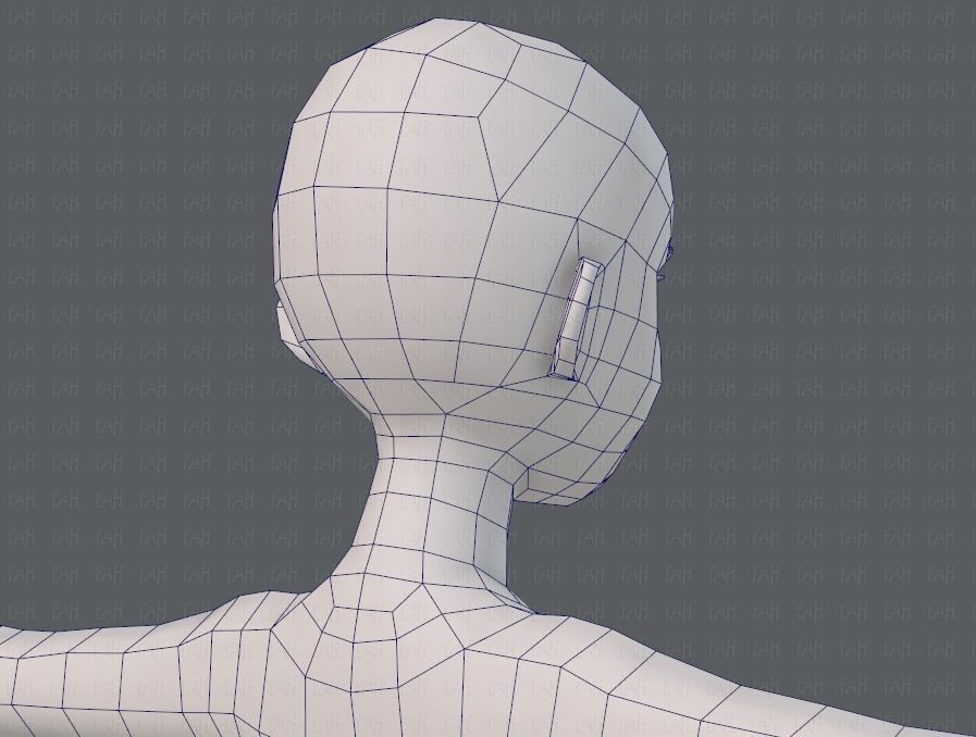 Base ManV04 and Base WomanV11 3D Model Collection_20