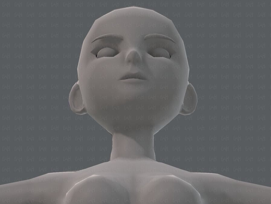 Base ManV04 and Base WomanV11 3D Model Collection_36