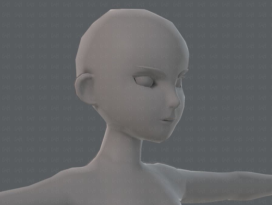 Base ManV04 and Base WomanV11 3D Model Collection_83