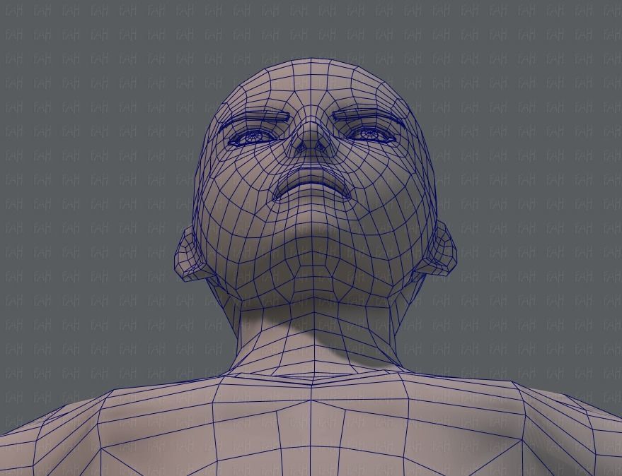 Base ManV04 and Base WomanV11 3D Model Collection_59