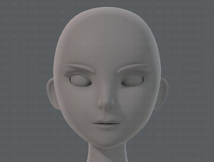 Base ManV04 and Base WomanV11 3D Model Collection_98