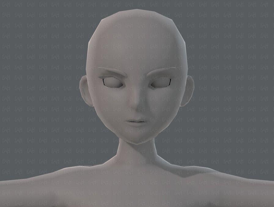 Base ManV04 and Base WomanV11 3D Model Collection_82