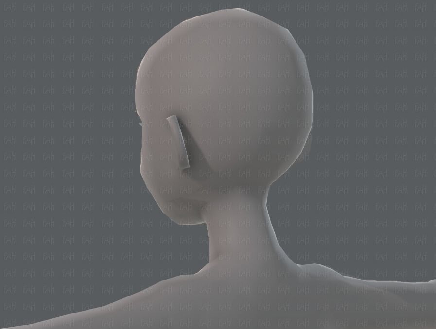 Base ManV04 and Base WomanV11 3D Model Collection_87