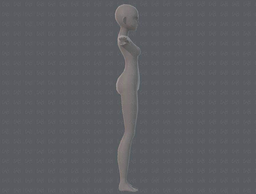 Base ManV04 and Base WomanV11 3D Model Collection_68