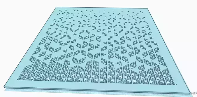 Geometric Triangle Stencil