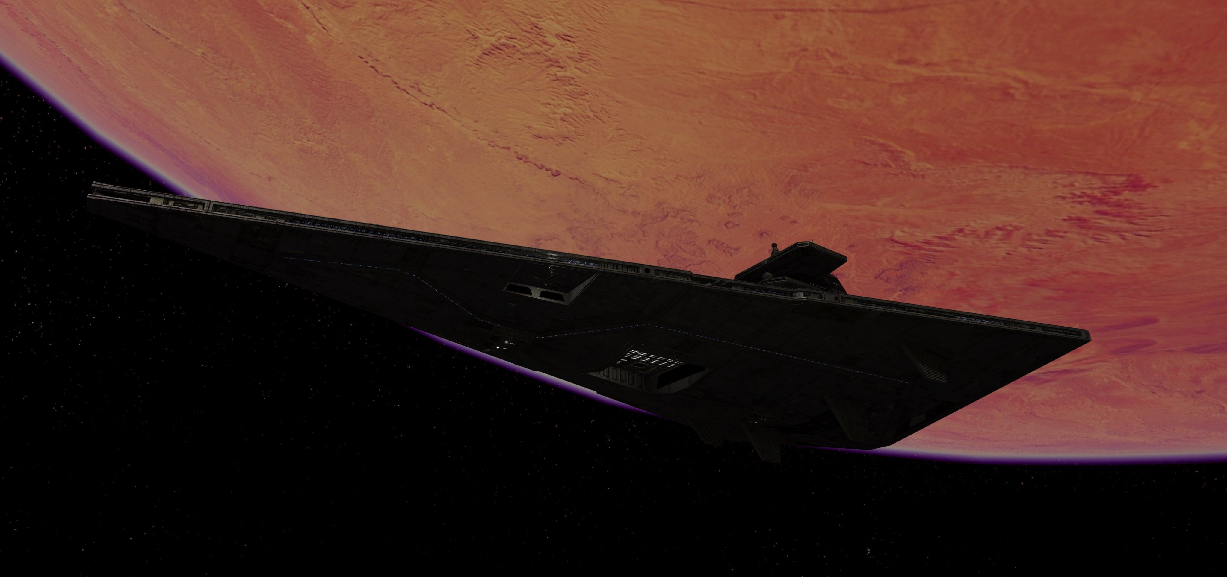 STAR WARS - INVICTUS CLASS STAR CRUISER Low-poly 3D model_2