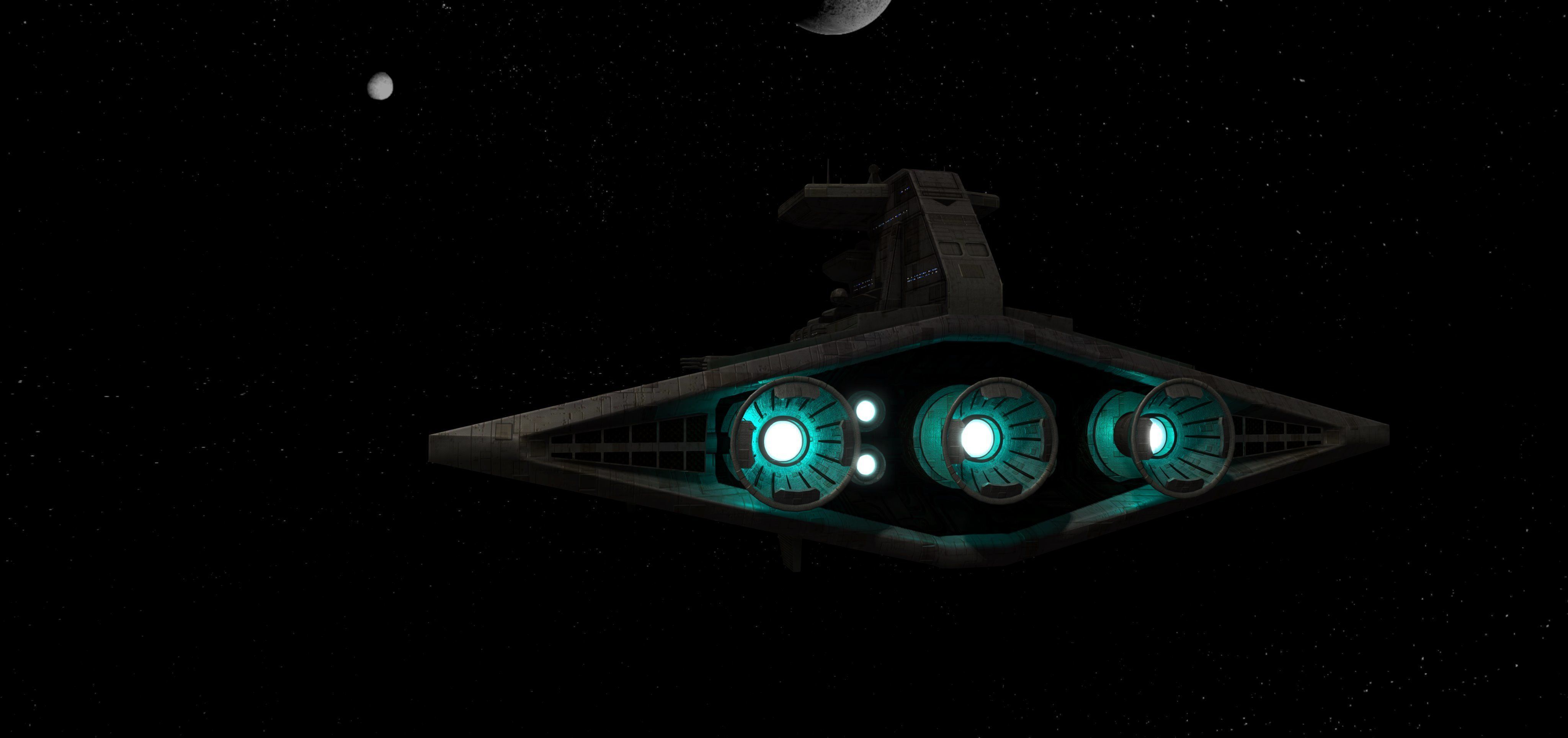 STAR WARS - INVICTUS CLASS STAR CRUISER Low-poly 3D model_3
