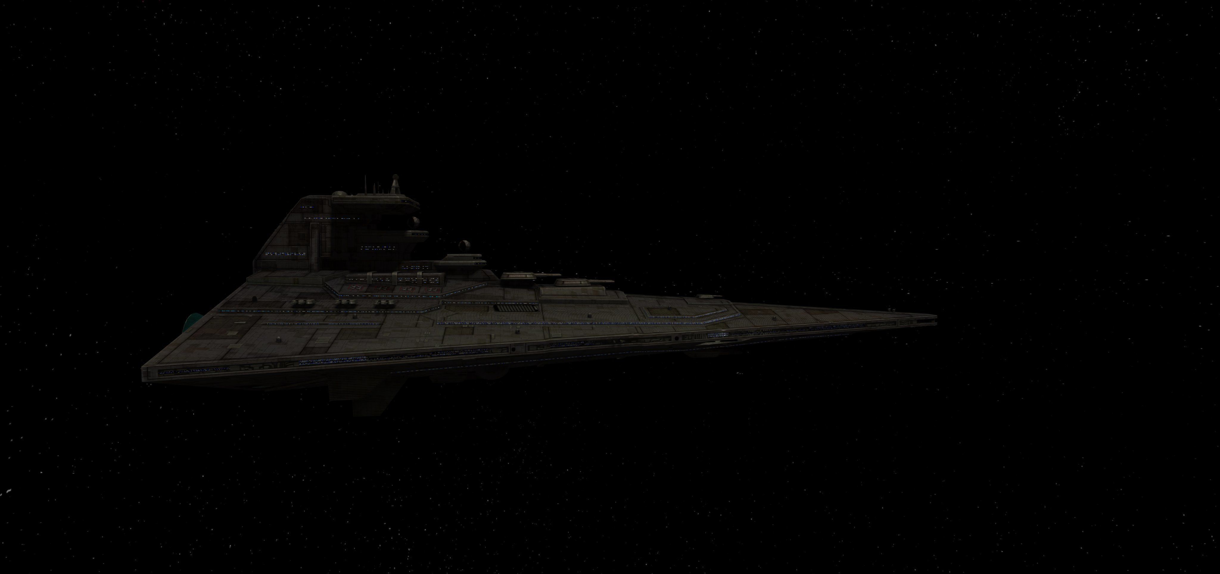 STAR WARS - INVICTUS CLASS STAR CRUISER Low-poly 3D model_7