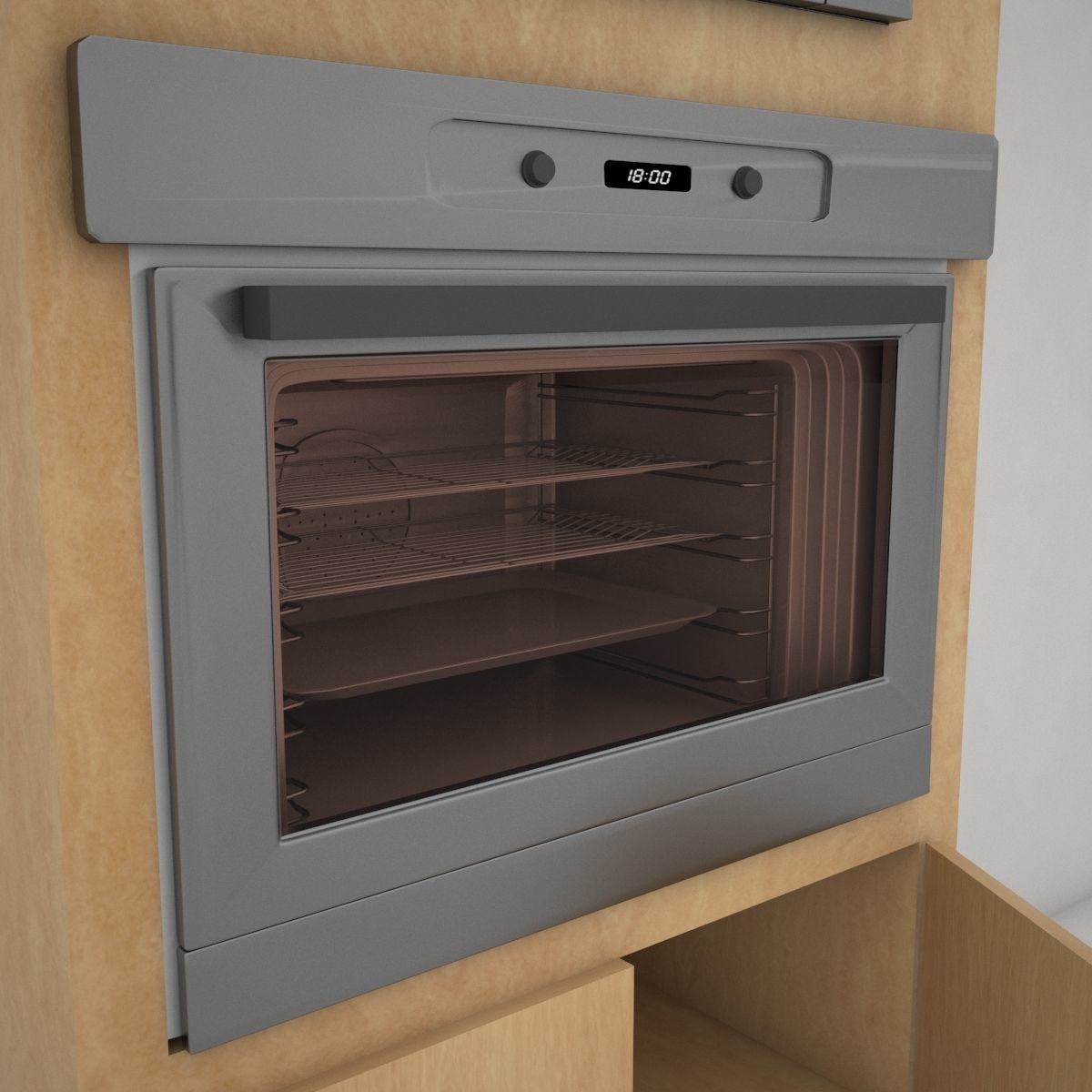 over and microwave 3D model_7