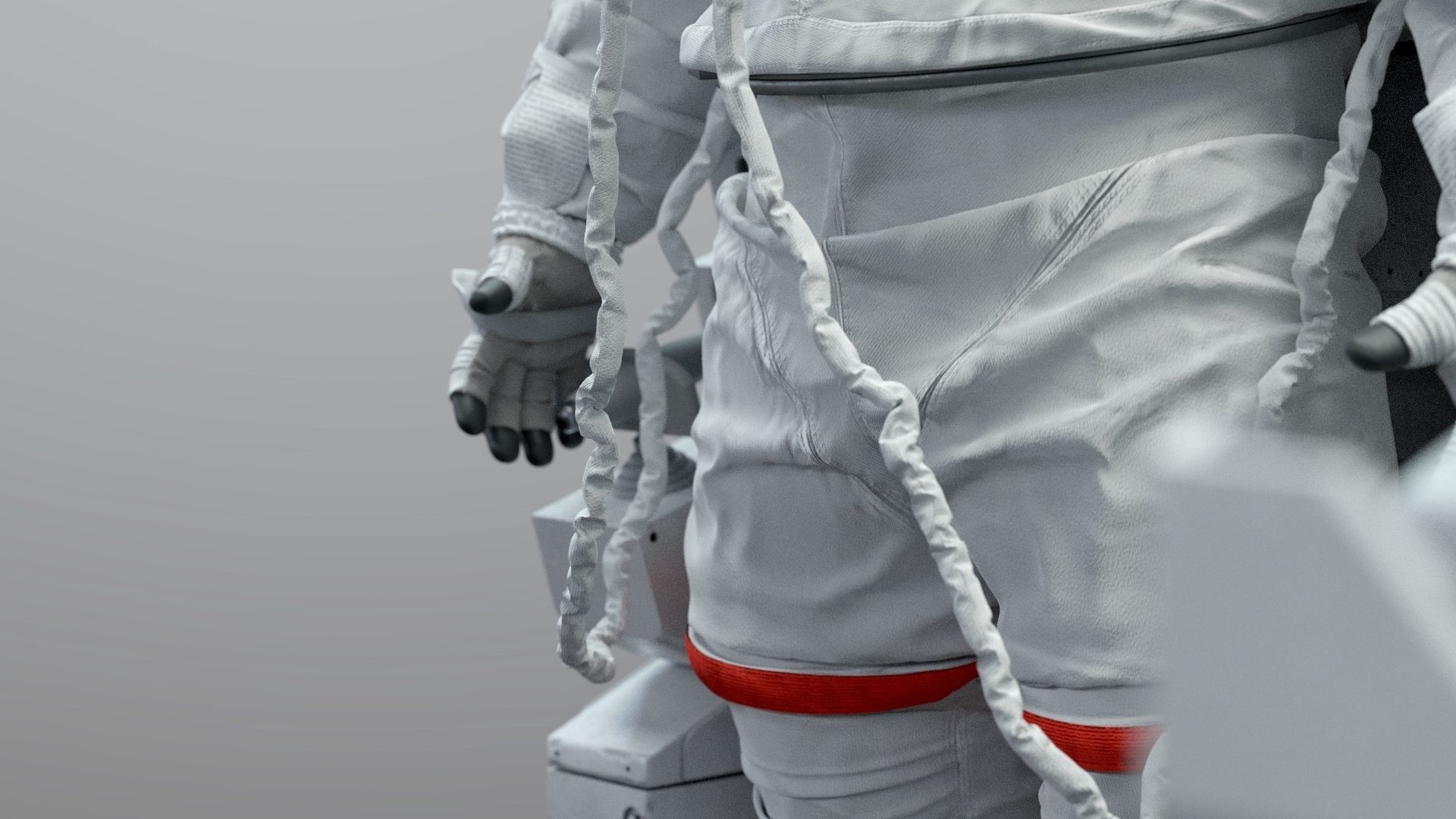 SPACESUIT astronaut EMU MMU SAFER 3D model_16