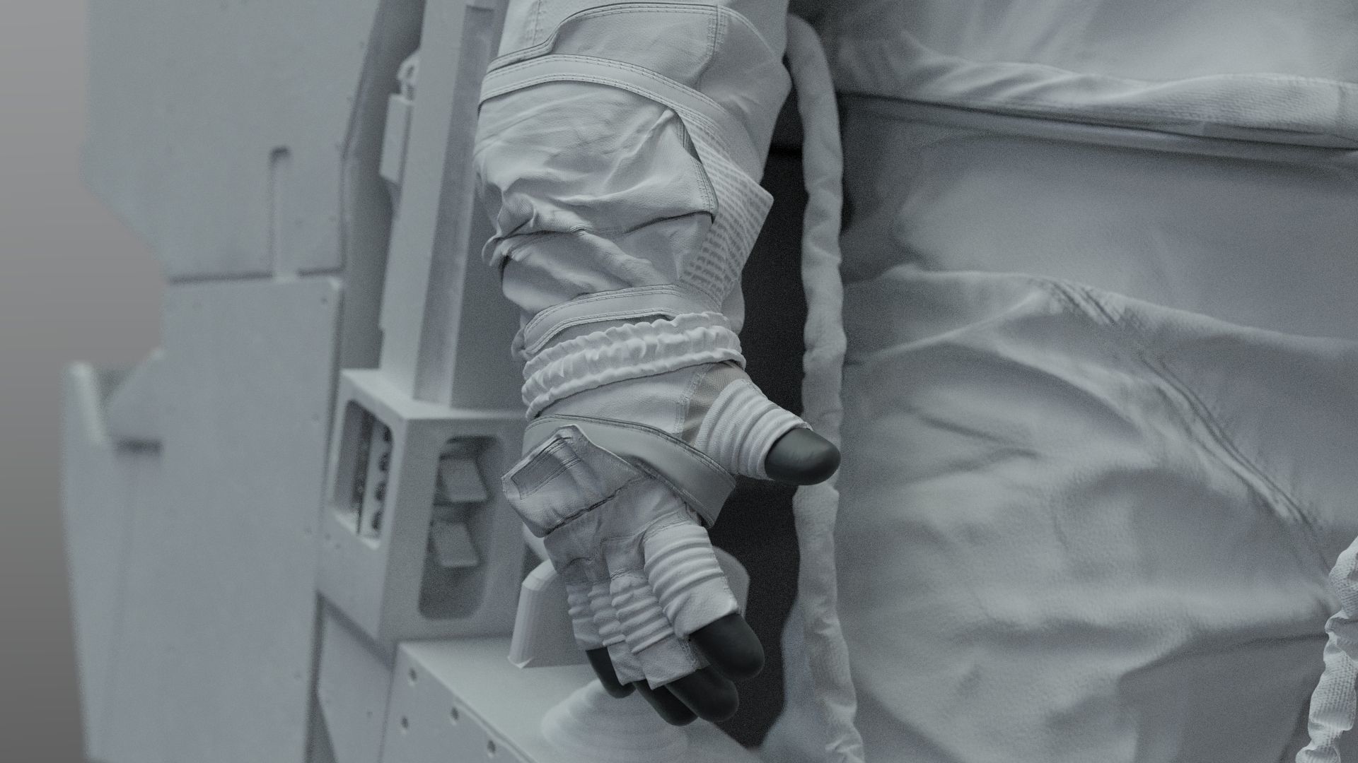 SPACESUIT astronaut EMU MMU SAFER 3D model_31