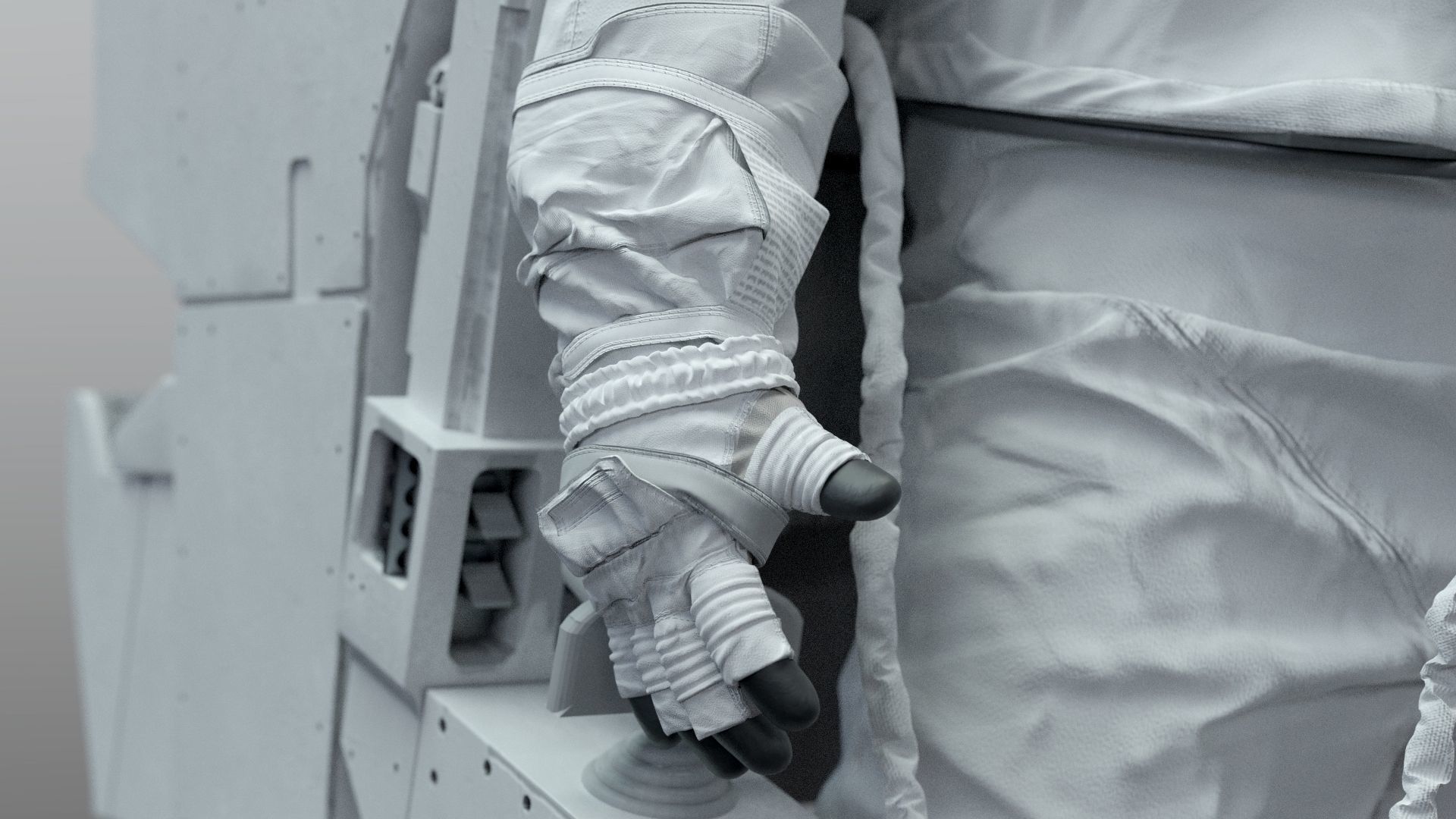 SPACESUIT astronaut EMU MMU SAFER 3D model_15