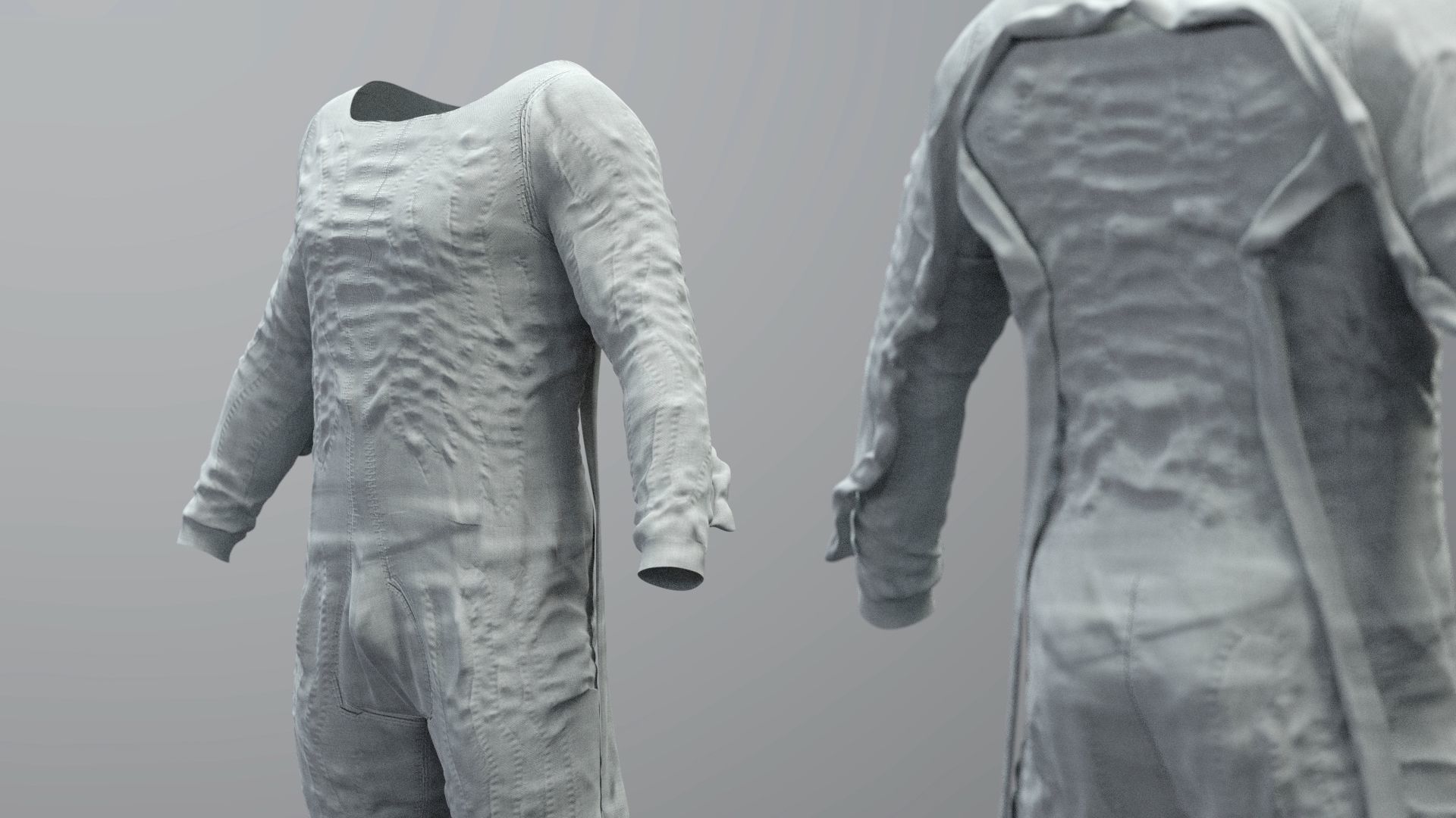 SPACESUIT astronaut EMU MMU SAFER 3D model_21