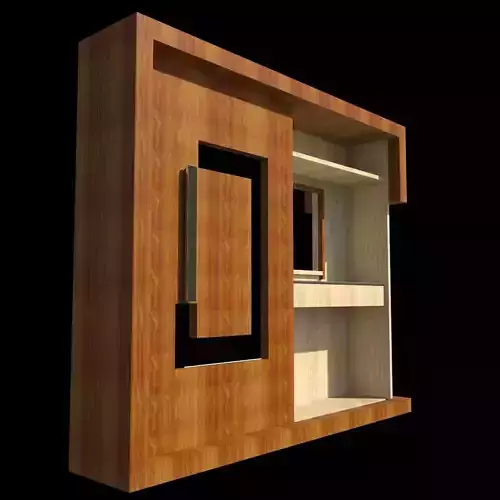 Wall Cupboard-2 3D model