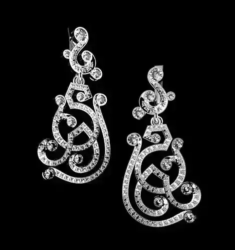 Patten earring