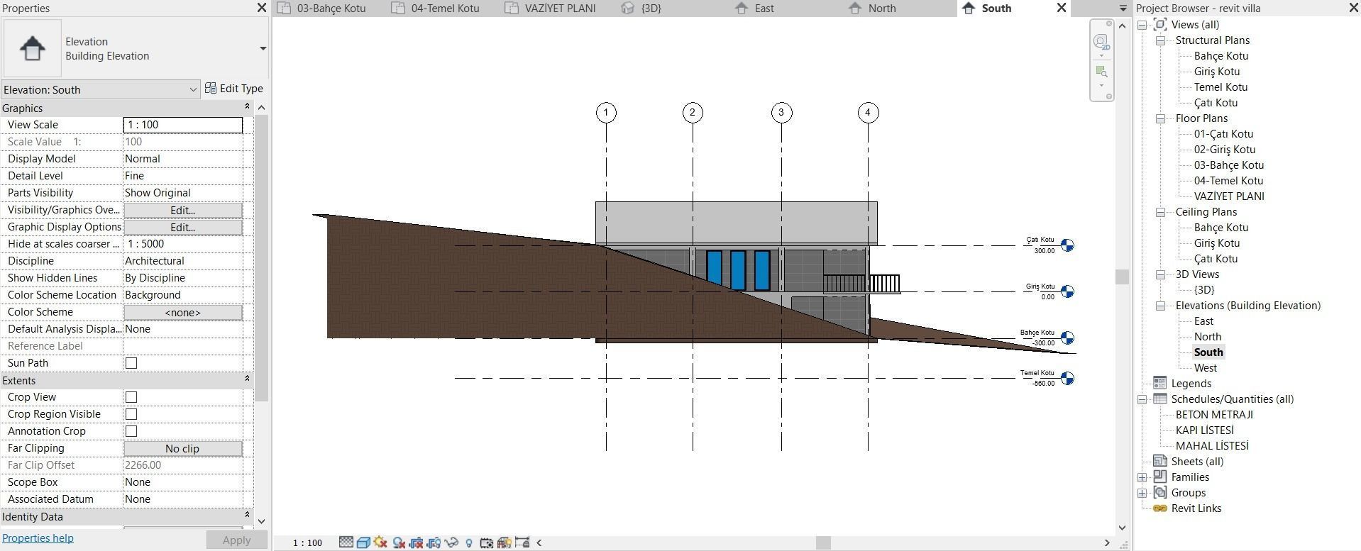 Revit Villa Detail Model 3D model_8