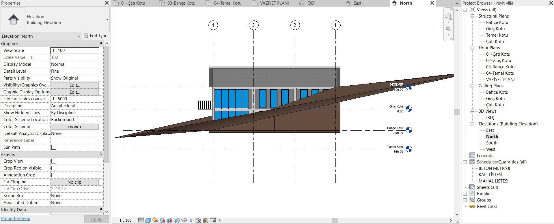 Revit Villa Detail Model 3D model_7