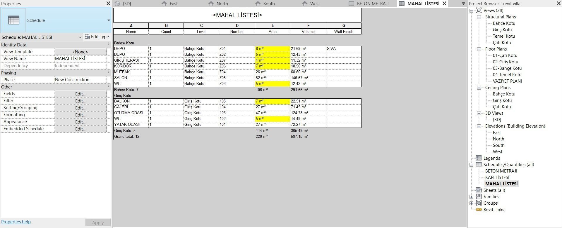 Revit Villa Detail Model 3D model_11