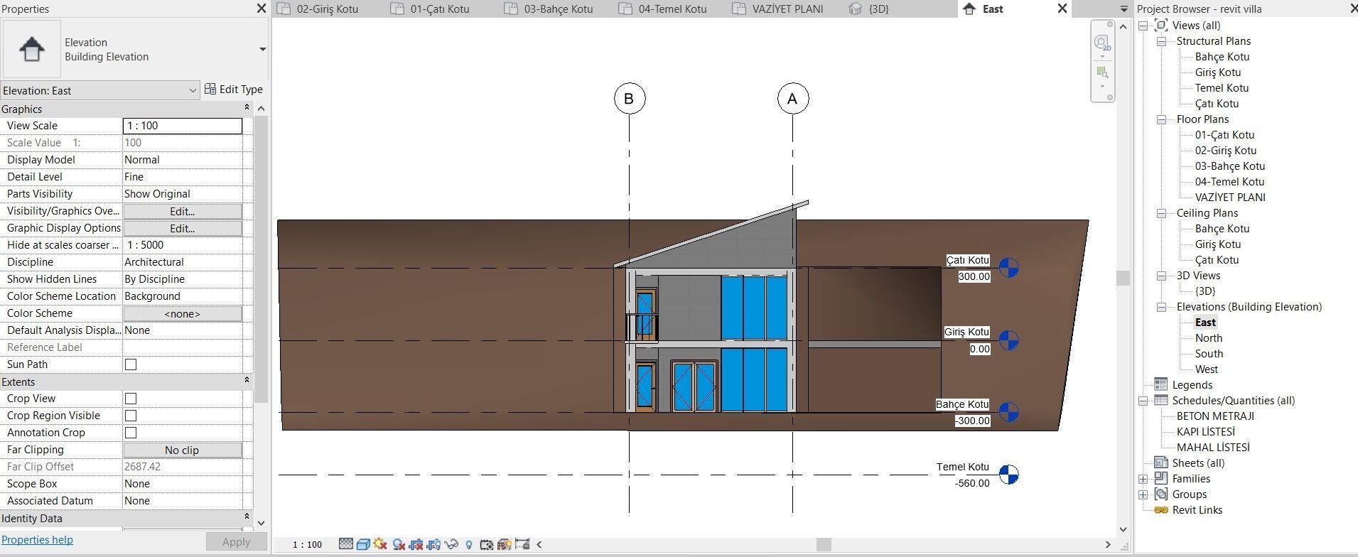 Revit Villa Detail Model 3D model_6