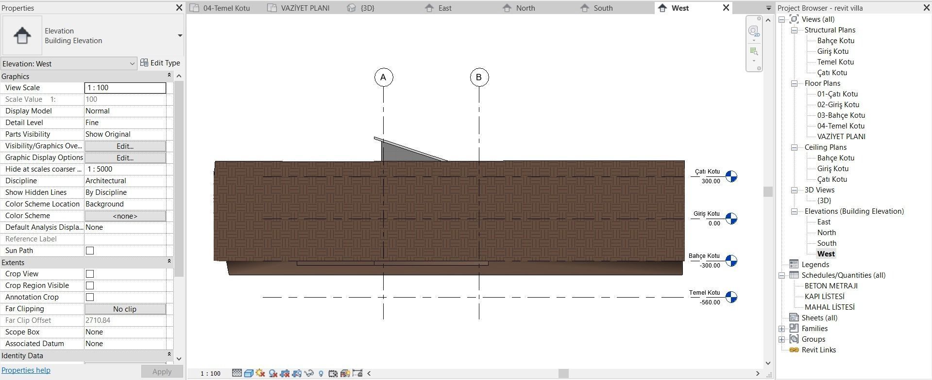 Revit Villa Detail Model 3D model_9