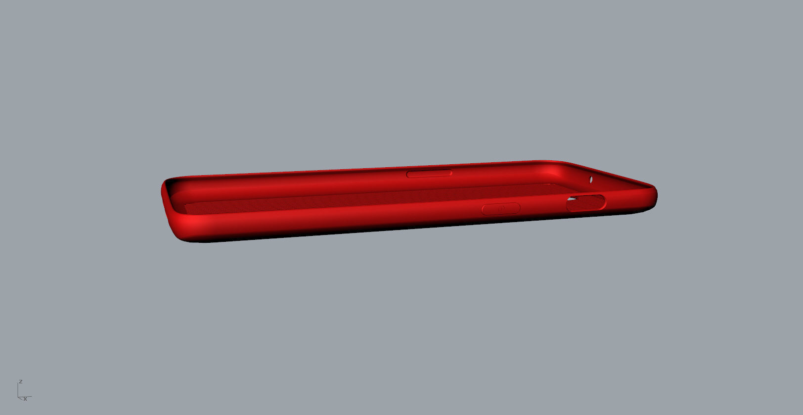 Original Oneplus 6T  red Case 3D print model_6