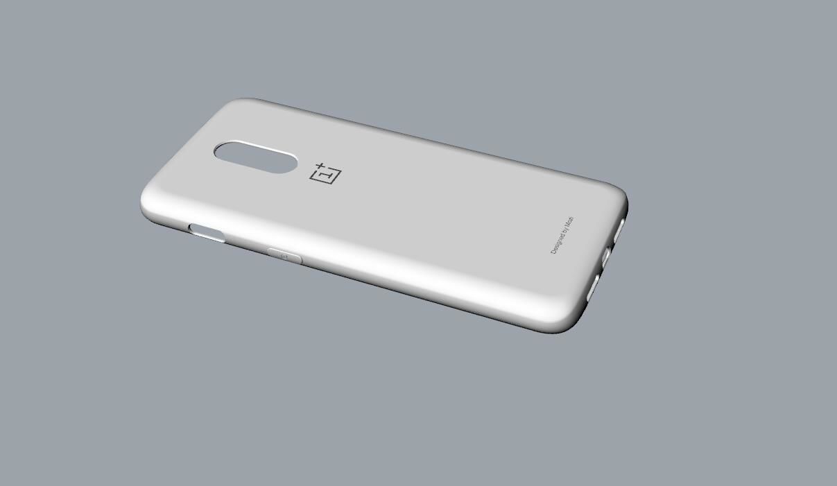 Original Oneplus 6T  red Case 3D print model_20