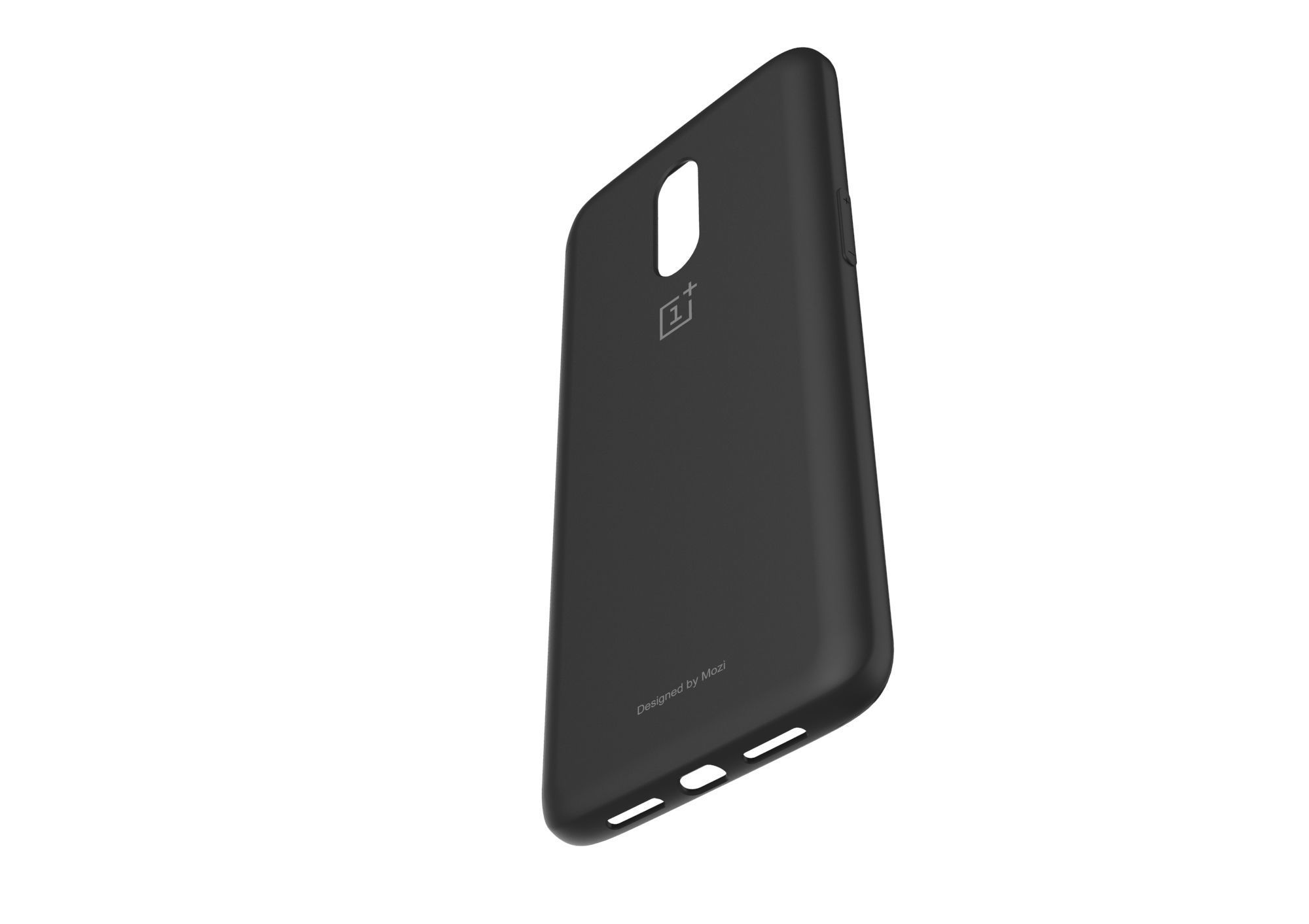 Original Oneplus 6T black Case 3D Model 3D print model_2