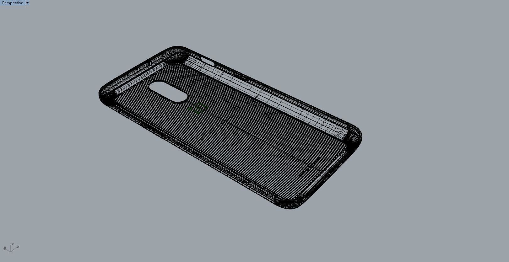Original Oneplus 6T black Case 3D Model 3D print model_20