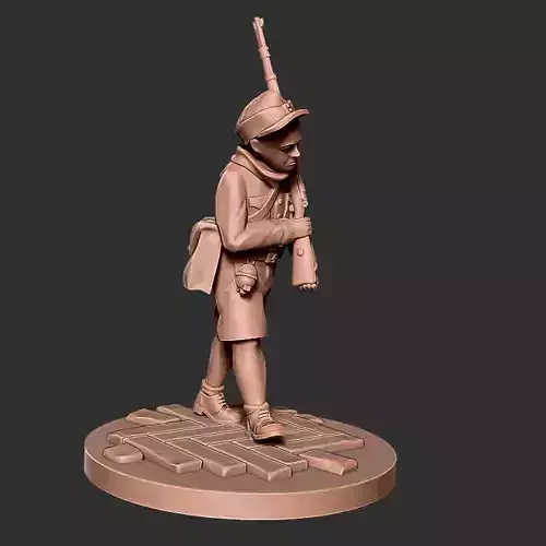 Volksturm Kid Free 3D print model