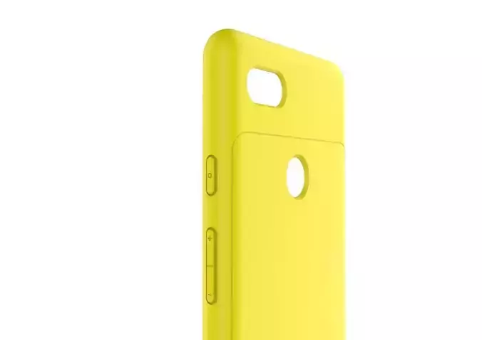 Google Pixel 3xl yellow case customizable design 3d MODEL