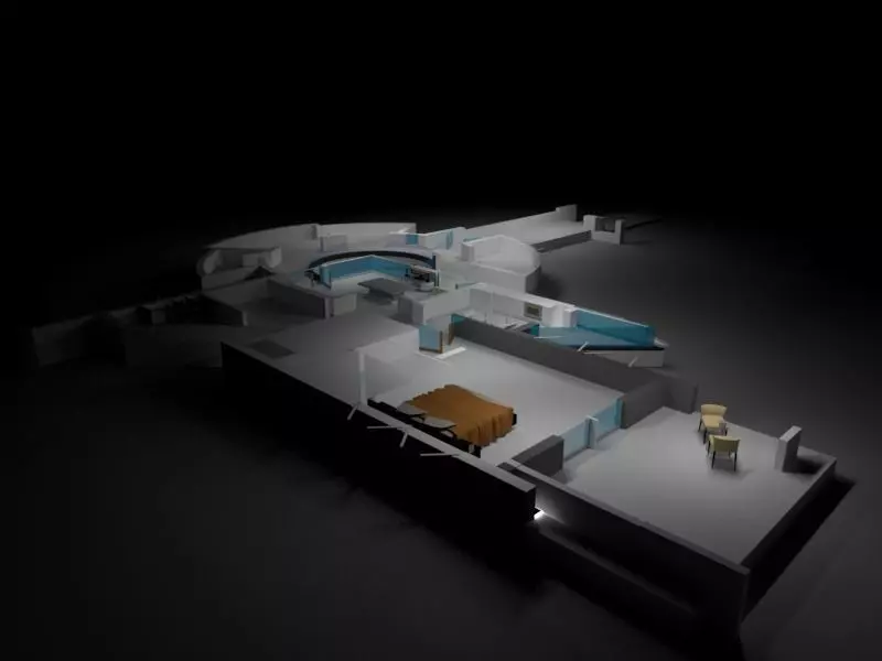 design of a atelier for a photographer 3D model_0