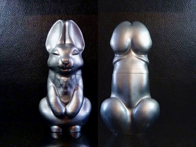 Naughty Bunny 3D print model