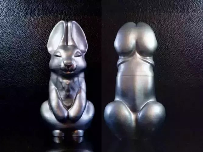 Naughty Bunny 3D print model