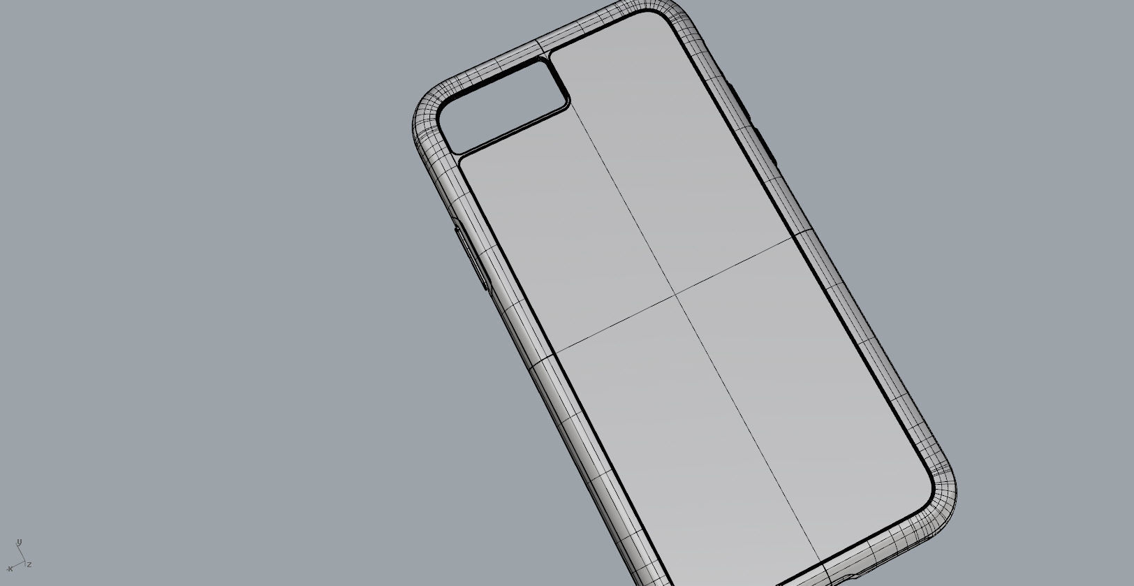 iphone 8  red case Original customizable design 3D print model_22