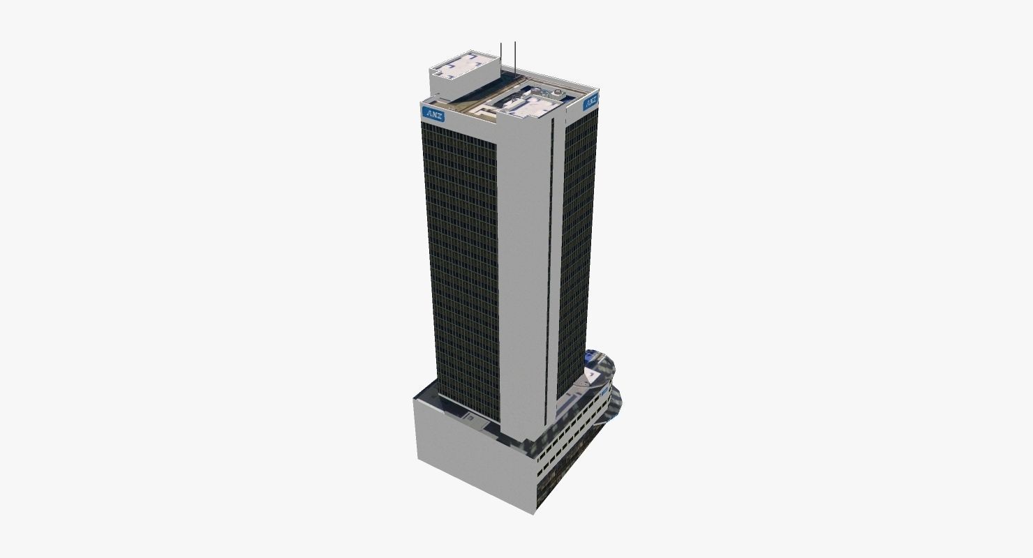 ANZ Center Low-poly 3D model_6