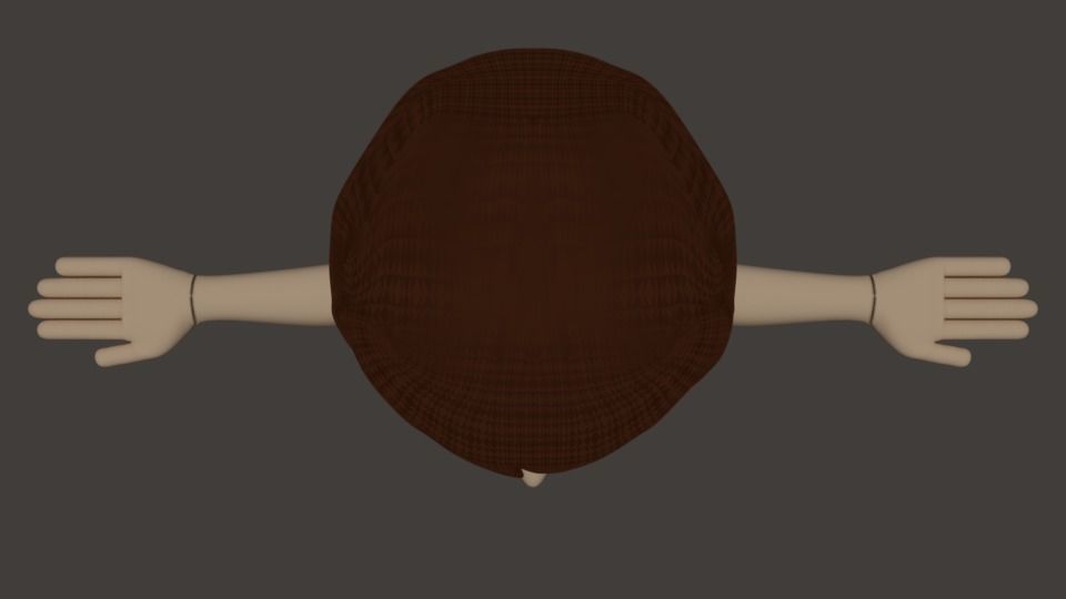 Ben 10 Kid Low-poly 3D model_5